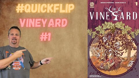 Vineyard #1 AfterShock Comics #QuickFlip Comic Book Review Brian Hawkins, Sami Kivela #shorts