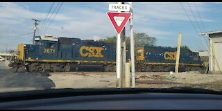 CSX #2671, #2626 In Glasgow KY.