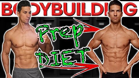 My Bodybuilding DIET PLAN to get SHREDDED w/out SUFFERING for my 1st Classic Physique Show...