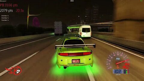 1 MINUTE OF CUTTING UP IN Paul Walker Mitsubishi Eclipse Fast & Furious (No Hesi) (Assetto Corsa)