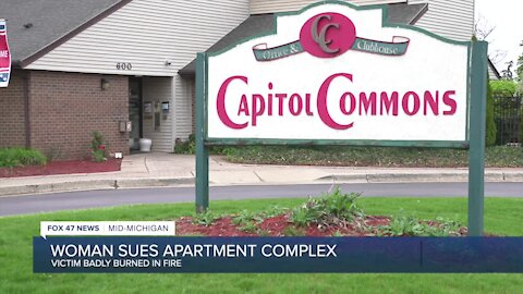 Local woman severely burned in apartment fire suing building complex owners