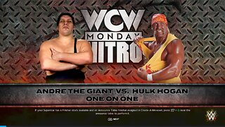 WWE 2K24 - Hulk Hogan vs. Andre the Giant - WWE Championship Match: WrestleMania III