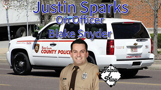 Justin Sparks on Officer Blake Snyder