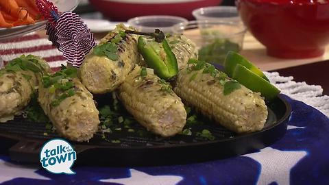 Miss Daisy King's Jalapeno Lime Grilled Corn on the Cob