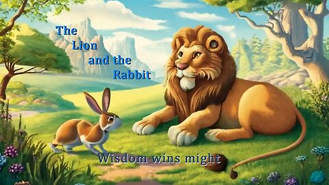 The Lion and Rabbit Story-Wisdoms Win might