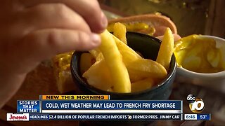 Potato crop woes could lead to potential French fry shortage