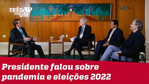 Bolsonaro dá entrevista exclusiva ao Direto Ao Ponto