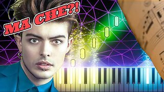 ITALO DISCO ESTREMO PIANO TUTORIAL LIV 5! Spartito GRATIS - PIANO COVER THE KOLORS