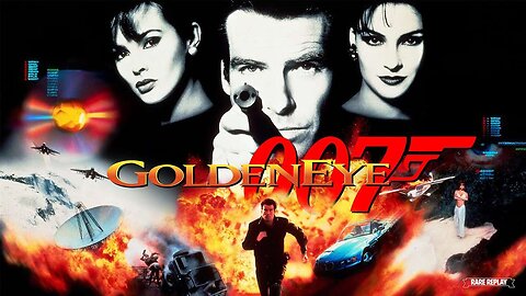 This video is shaken, not stirred. 007 Goldeneye.