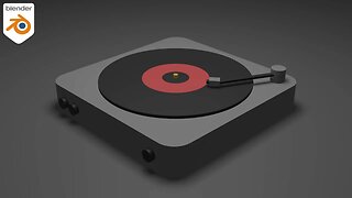 GRAMOPHONE MAKING IN #blender