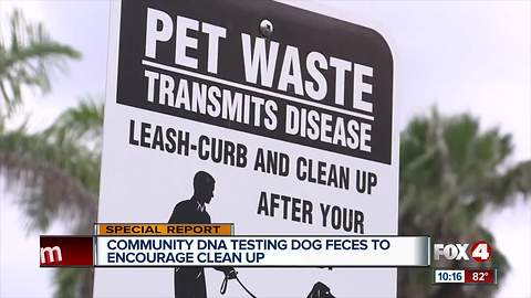 Dog DNA registry to help force residents to pick up poop in Fort Myers apartment complex