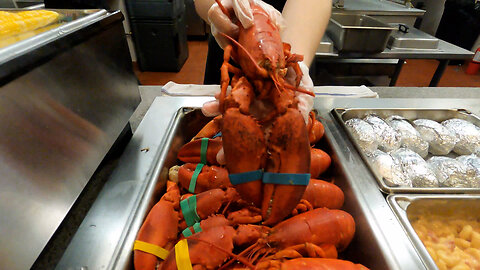 The BEST & ONLY Live Lobster Buffet in America