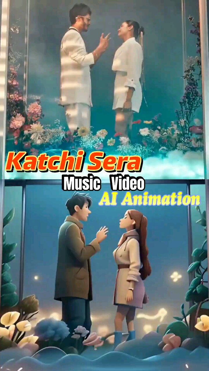 Katchi Sera (Music Video) AI Animation created #KatchiSera #SaiAbhyankkar #trending #entertaimation