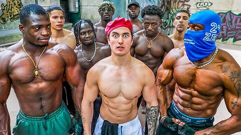 Training in the STREETS of France! - Calisthenics Workout | Jesse James West