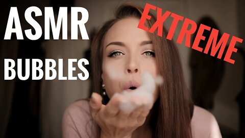 ASMR BUBBLES! Very Close Up Bubble Popping Sounds!