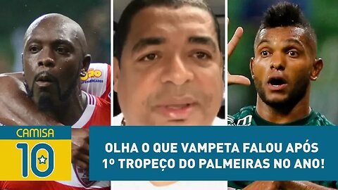 OLHA o que Vampeta falou após 1º tropeço do Palmeiras no ano!