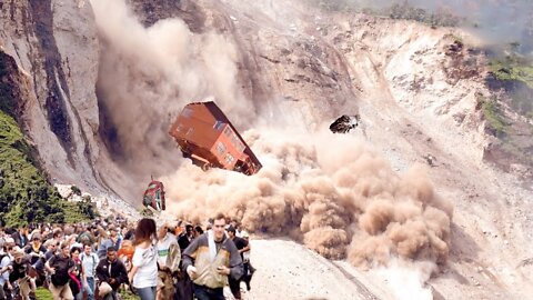 The pain of the Earth in Austria is a terrible landslide