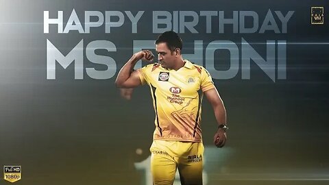 ms dhoni birthday status 2023 | MSD birthday whatsapp status | happy birthday dhoni