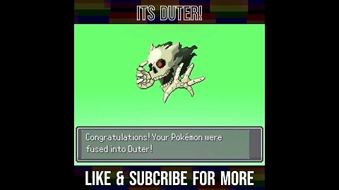 Pokemon Fusions GHOST VS GHOST AND ITS AWESOME! WHO'S THAT POKEMON IT'S! #shorts #subscribe #pokemon