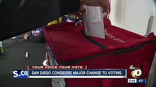 San Diego considers change to 'ranked choice' voting