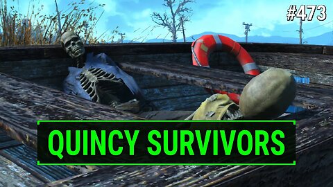 Fallout 4 Unmarked - Find these Quincy Survivors and their Secret Stash | Ep. 473