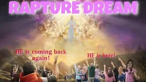 ⚠️ WARNING TO ALL. Prophetic dream about the rapture.