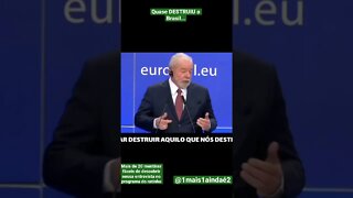 Você se sente “cuidado” por quem destruiu (quase) um país como o BRASIL??? September 23, 2022