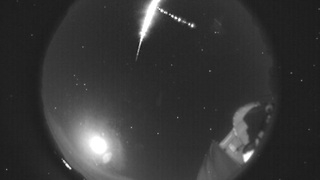 Huge meteor over Florida, USA 10 June 2017