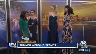 Summer wedding dress fashion