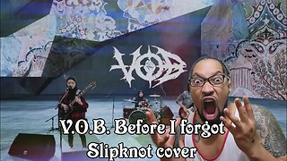 Voice of Baceprot(VOB) - Before I Forget (Live Session)[REACTION]