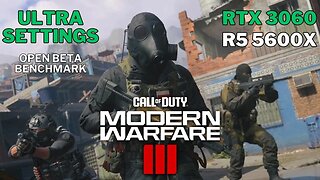 CoD Modern Warfare 3 BETA | RTX 3060 + Ryzen5 5600X