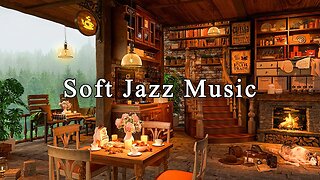 Jazz Relaxing Music to Study, Work ☕ Soft Jazz Music at Cozy Coffee Shop Ambience | Background Music