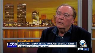 James Patterson trying to boost literacy rates with new tv show