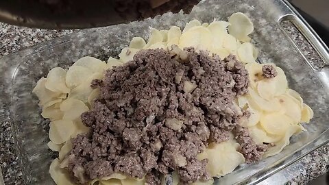 Beef & Scalloped Potato Casserole !!!