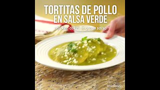 How to make Chicken Pancakes in Green Sauce