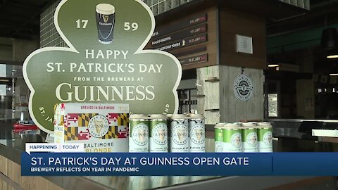 Guinness Open Gate celebrates St. Patrick's Day with COVID-19 safety protocols in place