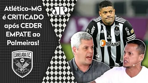 "FOI VEXATÓRIO! NO FIM, PARECIA que o Atlético-MG contra o Palmeiras..." OLHA esse DEBATE após 2 a 2