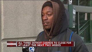All three Detroit casinos to close for next 2 weeks