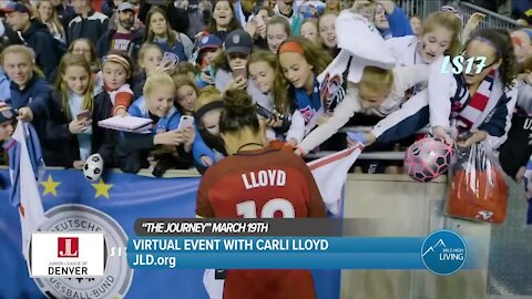 Virtual Event With Carli Lloyd! // Junior League Denver