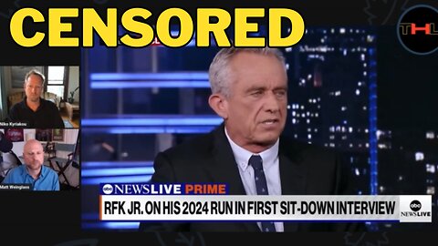 RFK Jr. gets CENSORED in recent Interview on ABC