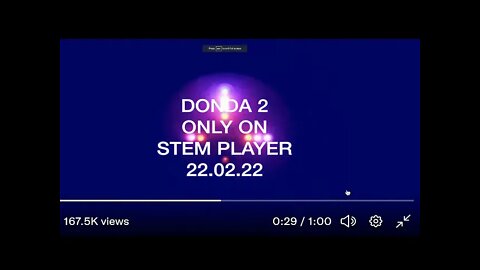 DONDA 2 ONLY ON STEM PLAYER