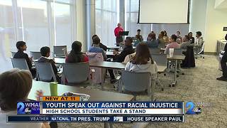Youth speak out against racial injustice