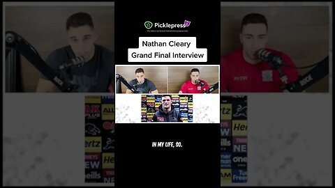 Nathan Cleary Grand Final Interview #nrl