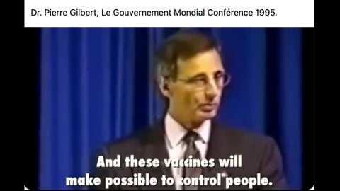 💉🔥 (1995) Dr. Pierre Gilbert Says Mandatory Vaccines Containing Liquid Crystals Will Turn Recipients Into Zombies (Full Video Below)