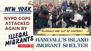 NYPD Cops Attacked Again by Illegal Migrants