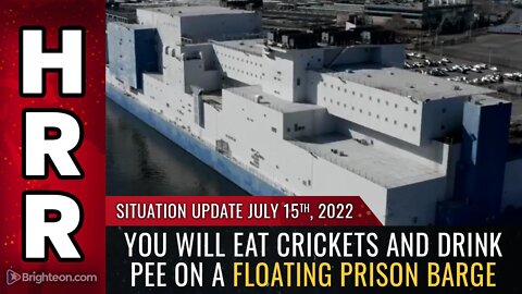 Situation Update, 7/15/22 - You will EAT CRICKETS and DRINK PEE...