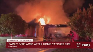 Cape Coral home destroyed by fire