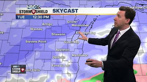 Michael Fish's NBC26 Storm Shield weather forecast