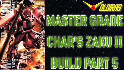Gunpla Build - Master Grade Char's Zaku II Part 5