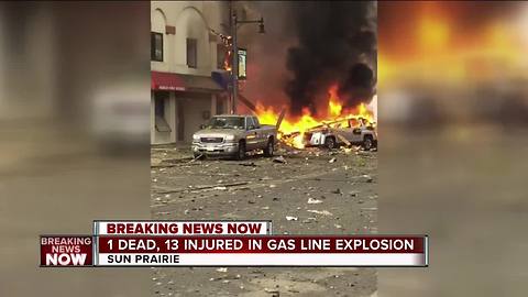 Sun Prairie Explosion: 1 firefighter dead, several others injured